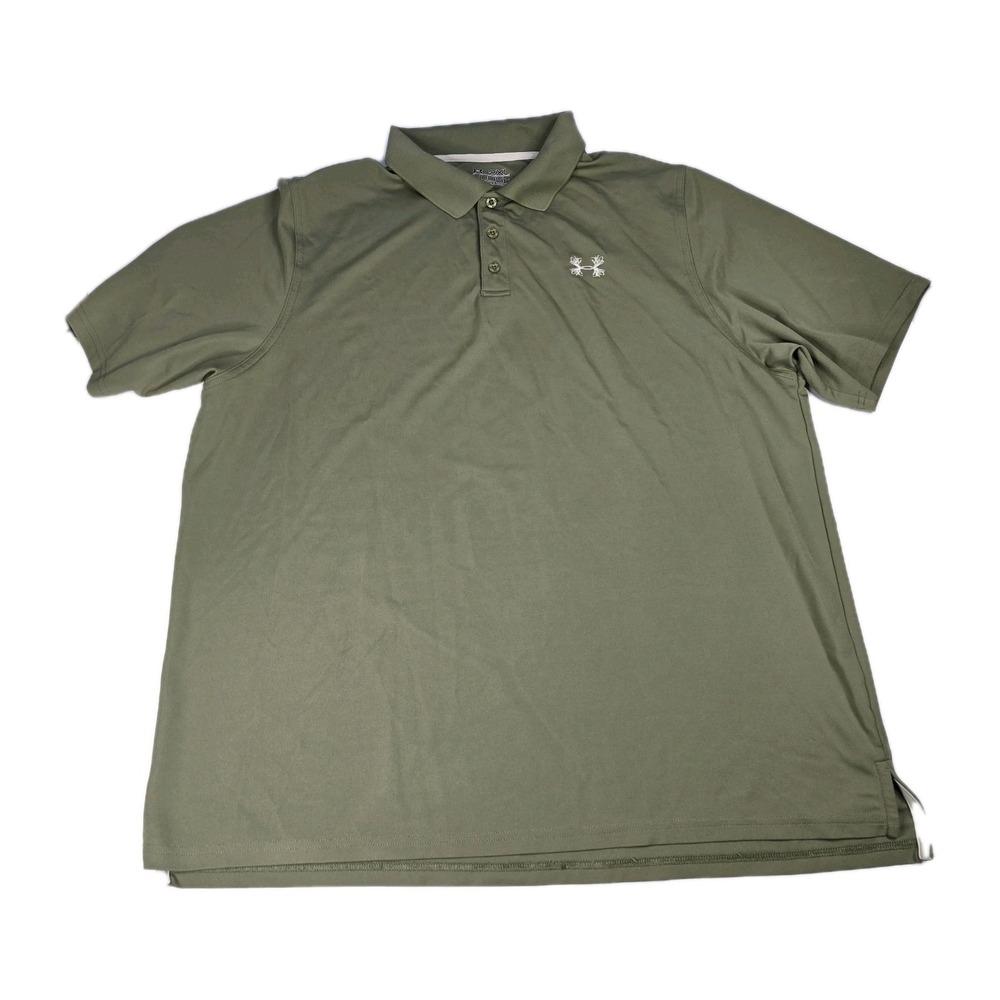 Under Armour HeatGear T-Shirt Men's 2XL Green Loose Fit Short Sleeve‎ Peru
